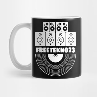 Freetekno Soundsystem Vinyl Mug